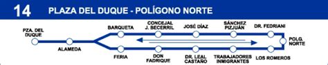 Línea 14 morgado rosa: horarios, paradas y mapas .